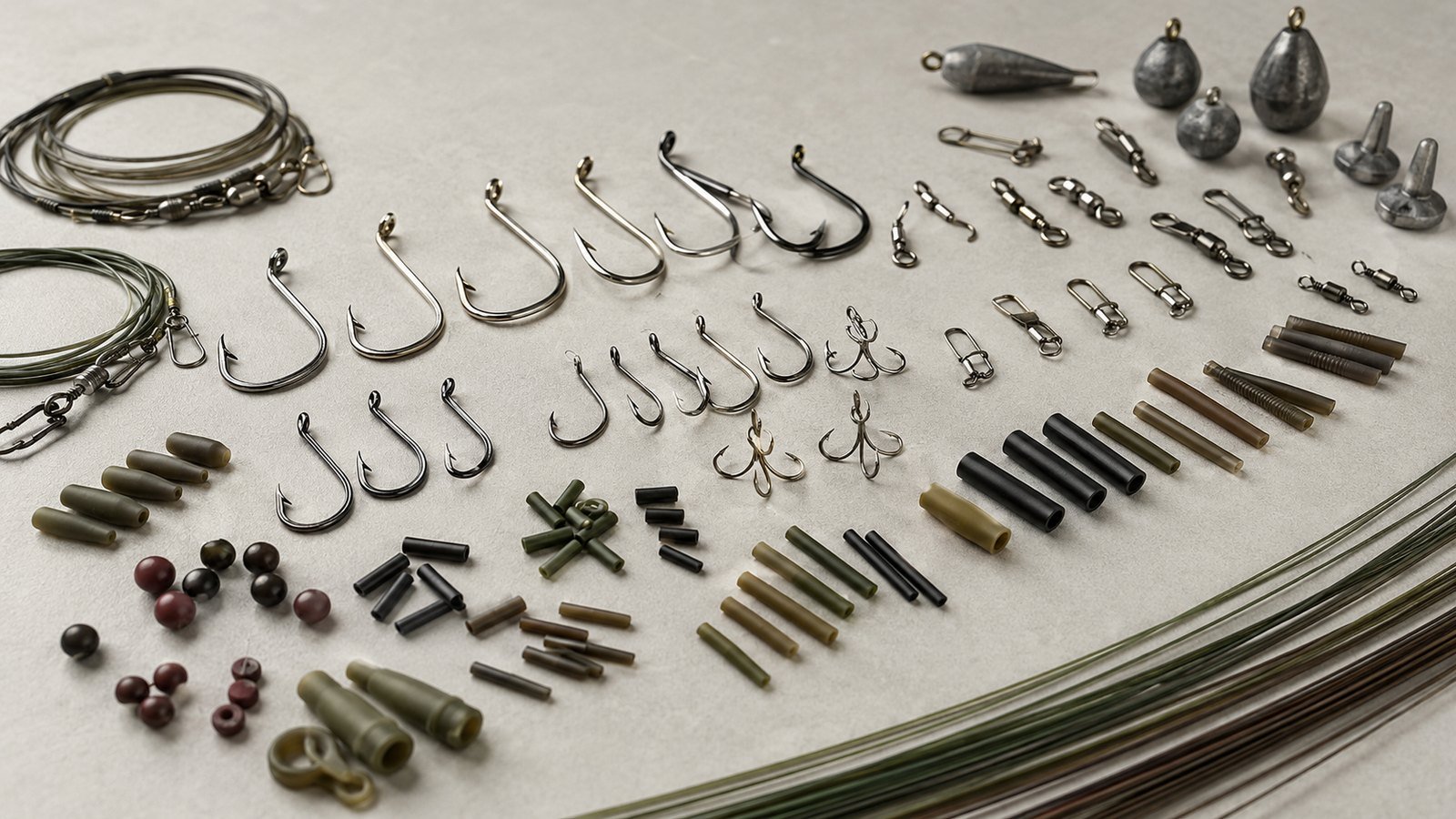 Accessoires carpe et petits composants de montage OEM